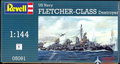 05091 Revell 1/144 Эсминец US Navy FLETCHER-CLASS Destroyer