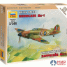 6173 Звезда 1/144 Британский истребитель Hurricane Mk.I