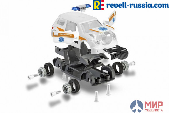 00805 Revell автомобиль  Rescue Car Junior Kit