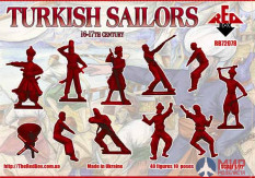 RB72078 Red Box 1/72 Turkish Sailors  16-17 century