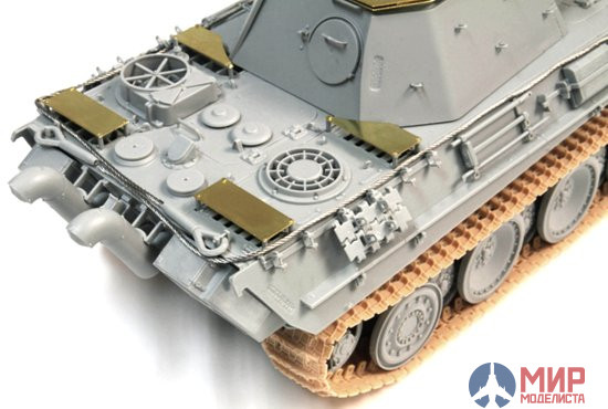 6897 Dragon танк Panther G w/ADDITIONAL TURRET ROOF ARMOR 1/35