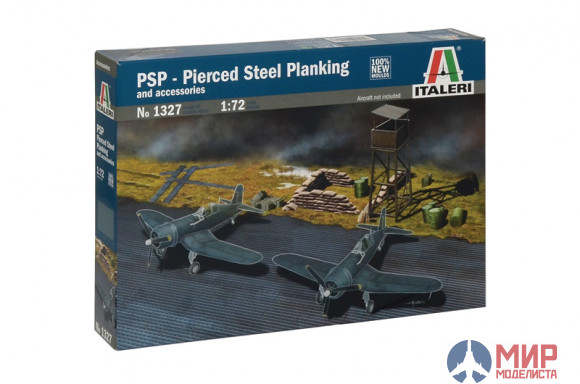 1327 Italeri диарама  PSP - PIERCED STEEL PLANKING (1:72)