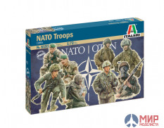 6191 Italeri фигуры  NATO TROOPS 1980s  (1:72)