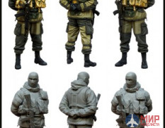 EM-35111 Evolution Miniatures Modern Russian soldiers . 2014 . Set - 4