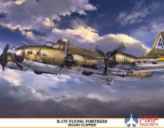 02462 Hasegawa 1/72 Тяжелый бомбардировщик B-17F Flying Fortress “Miami Clipper” (Limited Edition)