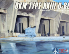 05907 Trumpeter 1/144 Немецкая подводная лодка тип XXIII