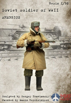 ARM35102 Armor35 Советский солдат 1/35