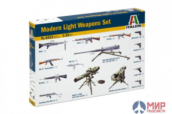 6421 Italeri 1/35 Набор современное оружие
