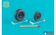 NS32038-a North Star Models 1/32 Wheels set for German Me.262 type 2, No mask series