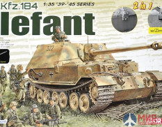 6871 Dragon САУ Sd.Kfz.184 Elefant (2 in 1) 1/35