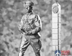245  Ратник 54 мм Боец  Капитан пограничных войск НКВД, 22 июня 1941 года  олово