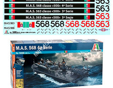 5608 Italeri корабль M.A.S. 568 4a Serie (1:35)