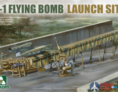 2152 Takom 1/35 V-1 FLYING BOMB  LAUNCH SITE
