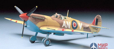 61035 Tamiya 1/48 Самолет Spitfire Mk.Vb Trop.