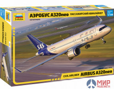 7037 Звезда 1/144 Пассажирский авиалайнер Аэробус А320neo