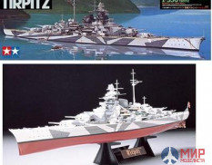 78015 Tamiya 1/350 Немецкий линкор "Tirpitz"