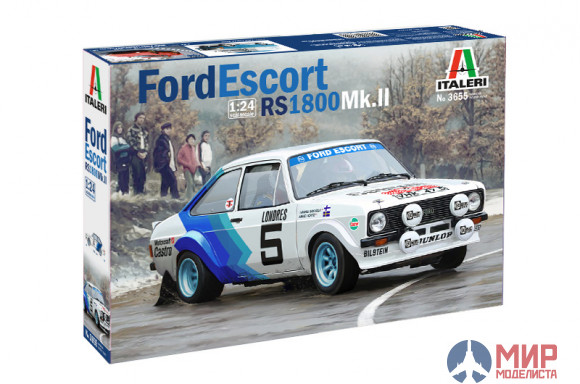 3655 Italeri 1/24 Ford Escort RS1800 Mk.II