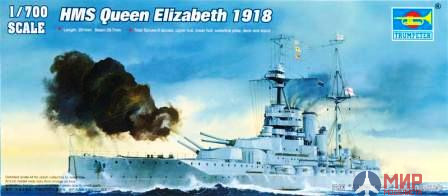 05797 Trumpeter 1/700 Линкор HMS Queen Elizabeth, 1918 г.