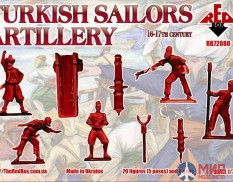 RB72080 Red Box 1/72 Turkish Sailors Artillery  16-17 century