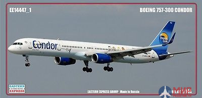 ее14447_1 Воcточный Экспресс 1/144 Авиалайнер В-753 Thomas Cook/Condor (Limited Edition)