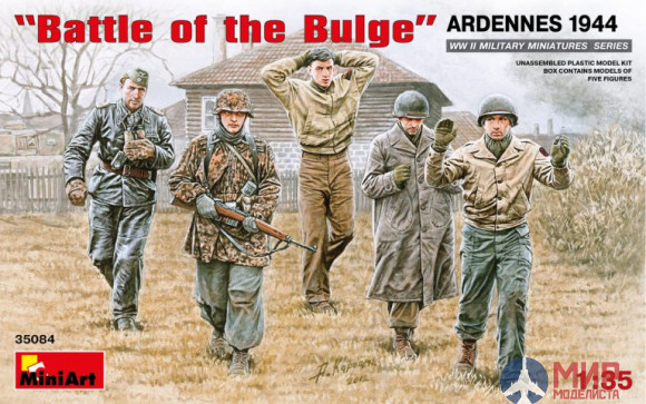 35084 MiniArt фигуры  “Battle of the Bulge” ARDENNES 1944  (1:35)
