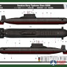 83532 Hobby Boss подводная лодка Russian Navy Typhoon Class SSBN   (1:350)