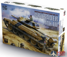 BT-012 Border 1/35 CRUSADER MK.III BRITISH CRUISER TANK MK.VI