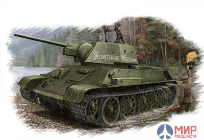 84808 Hobby Boss 1/48 ТанкТ-34/76 (1943)