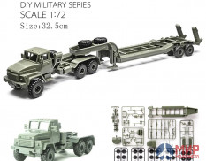 MM1093 4Dmodel 1/72 KRAZ-260B Semitrailer Tractor