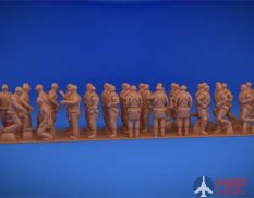 NSA700516 North Star Models 1/700 Фигуры IJN navy Pilots WW2