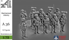 А36 Alex miniatures 1/72 Мотострелковое отделение