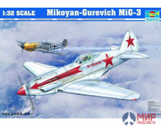 02230 Trumpeter 1/32 Самолет Миг-3 + Дополнения