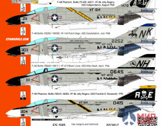 CTA040 Cut then Add 1/48 Phantom Collection Pt.I - F-4B/G/N, 5 marking option: VMFA-531,VF-84 x 2, V