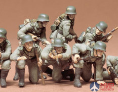 35061 Tamiya 1/35 Немецкий танковый десант 8 фигур Panzergrenadiers Set