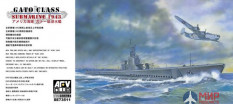 SE73511 AFV Club 1/350 GATO Class submarine 1943