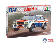 3621 Italeri 1/24 Fiat 131 Abarth 1977 Sanremo Rally Winner