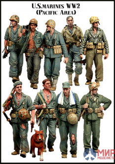 BS-2 Evolution Miniatures U.S. marines WWII (Pacific area)