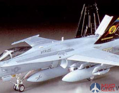 07026 HASEGAWA Самолет F-18C Hornet 1/48