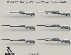 LRE35037 LiveResin Снайперская винтовка M24 (SWS) 1/35