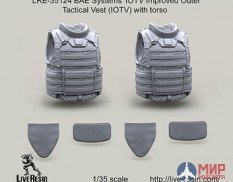 LRE35124 LiveResin Бронежилет BAE Systems' IOTV Improved Outer Tactical Vest (IOTV) с торсом 1/35