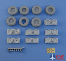Ns35063 North Star Models 1/35 Колеса Wheels set for ZiL-157/BTR-152