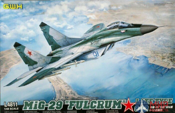 L4811 Great Wall Hobby 1/48 MIG-29 9-12 "Fulcrum" Late Type