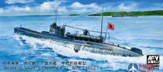 SE73514 AFV Club 1/350 Японская подводная лодка Japanese Navy 1-27 W/A-TARGET