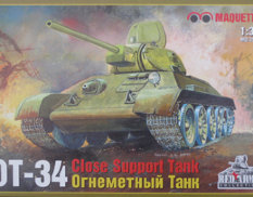 mq3521 Макет (MSD) 1/35 Огнеметный танк ОТ-34-76 1942г.