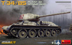 35294 MiniArt MiniArt Советский танк Т-34/85 завода 112 с интерьером. Весна 1944 г.