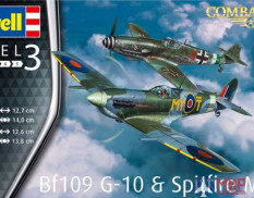 03710 Revell Bf109G-10 & Spitfire Mk.V - Combat Set