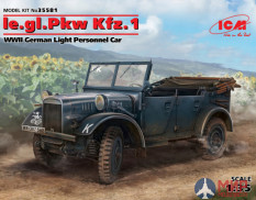 35581 ICM  le.gl.Einheits-Pkw Kfz.1, Германский легкий внедорожный автомобиль ІІ МВ