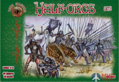 ALL72017 Dark Alliance 1/72 Half-orcs set 3