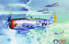 02263 Trumpeter 1/32 P-47D Thunderbolt + Дополнения