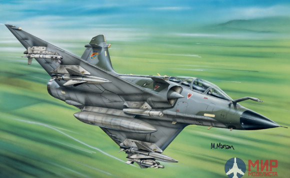 0023 Italeri самолет  MIRAGE 2000 D (1:72)